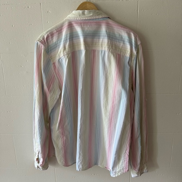 Pastel Striped Button-Down - Picture 9 of 9